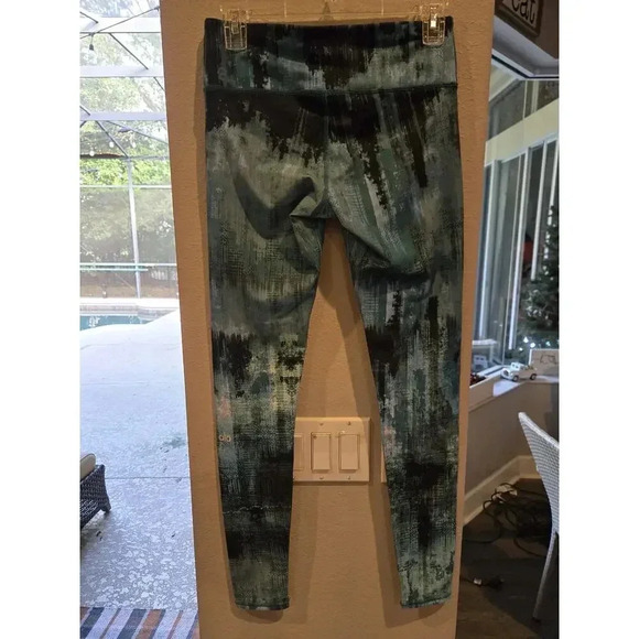 Alo Yoga Women's M Abstract High Rise Jegging Leggings Multicolor - Picture 7 of 10
